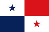Vlag van Panama - Panamese  vlag 150x100 cm incl. ophangsysteem