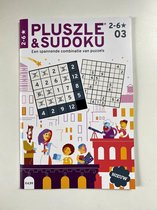 Pluszle & Sudoku puzzelboek niveau 2 tot 6 sterren, editie 3