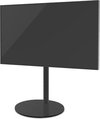 Cavus Sphere L 100 cm Design Tv Vloerstandaard - Trendy zwart staal - Tv meubel geschikt voor 32-65 inch tot 30 kg - VESA 100x200 200x200