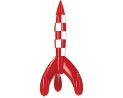Kuifje Raket - 60 cm hoog