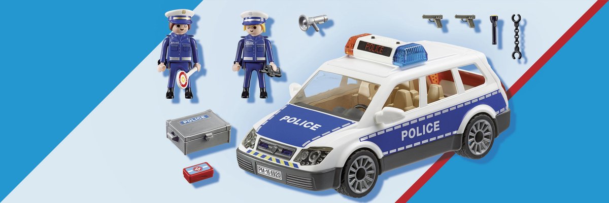PLAYMOBIL City Action Politiepatrouille met licht en geluid - 6920 | bol.com