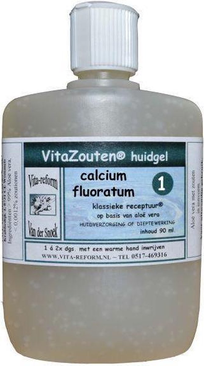 Vitazouten Calcium fluoratum huidgel nr. 01 90 Milliliter