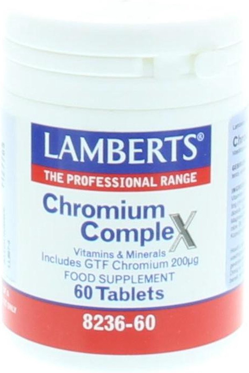 Lamberts Chroom Complex - 60 Tabletten - Lamberts