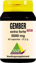 SNP Gember 5000 mg puur 60 capsules