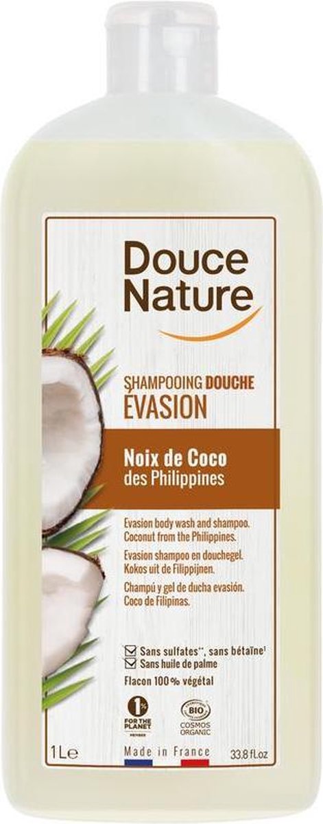 Douce Nature Shower Gel Exotic Soft Coconut 1000 Ml.