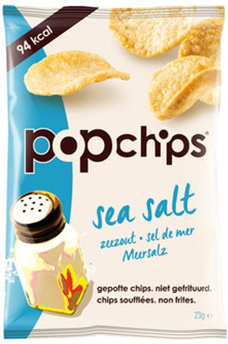 Pop Chips Zeezout 21 x 23 g - Chips per Doos | bol.com