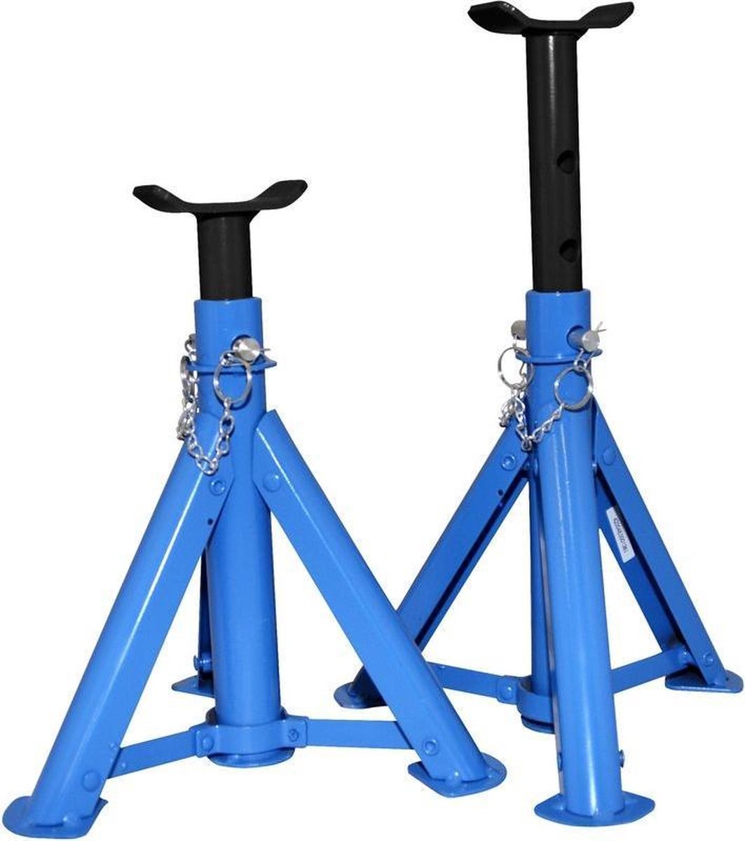 Assteunen 3 ton (2 stuks) - Veilig ondersteunen tot 3000 kg Assteunen 3 ton (2 stuks) - Veilig ondersteunen tot 3000 kg
