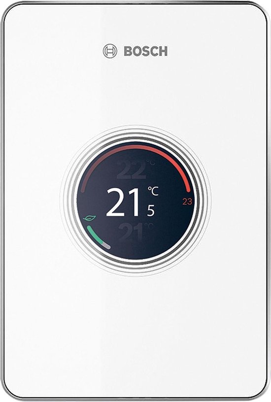 Thermostat D'ambiance Intelligent Bosch EasyControl Single Avec Regulation Individuelle Des Pieces Jusqu A 20 Pieces Noir Sw242069