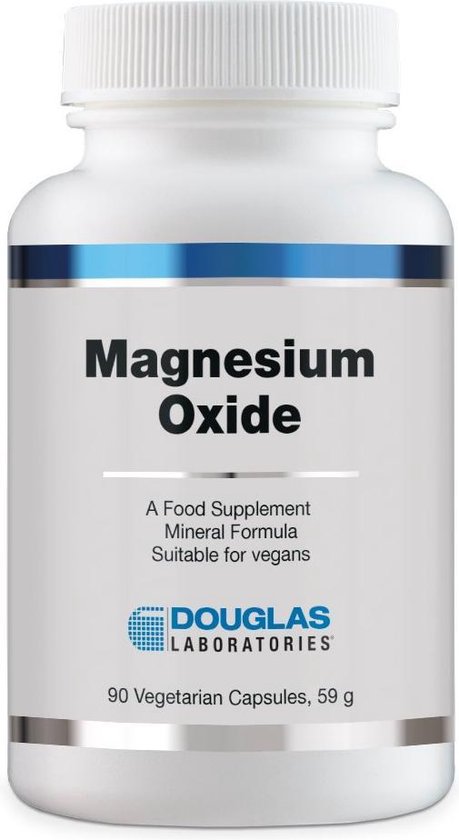Kwalificatie Onderhoud Maak leven Magnesium Oxide 500 mg - Douglas Laboratories | bol.com