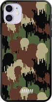 iPhone 11 Hoesje TPU Case - Graffiti Camouflage #ffffff