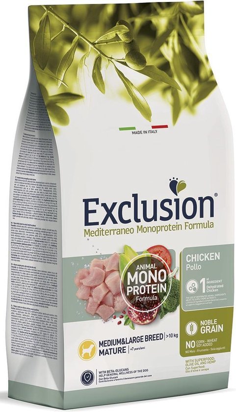 Exclusion Mediterraneo Mature kip 3 kilo