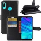 Huawei P30 Lite Hoesje Wallet Case Zwart