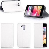 Acer Z5 Hoesje Wallet Case Wit