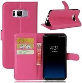 Samsung S8 PLUS Hoesje Wallet Case Roze