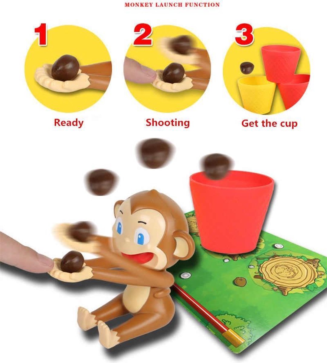 crazy monkey shooting game Apenspel coconuts game catapult game Games