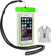 Waterdichte Telefoon Hoes - Waterproof Bag - Case - Cover - Zak - Universeel - Geschikt voor alle Smartphones tot 6 Inch - Groen