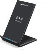 Ninzer Universele Draadloze Qi Oplaadstation voor Smartphone | Zwart