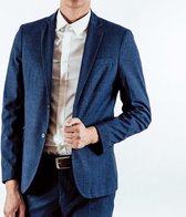 Suit Kostuum Blauw Giuliano Uomo Heren Tweedelig pak Maat EU50