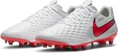 Nike - Tiempo Legend 8 Academy FG/MG - Kalfslederen Voetbalschoen - 43 - Wit