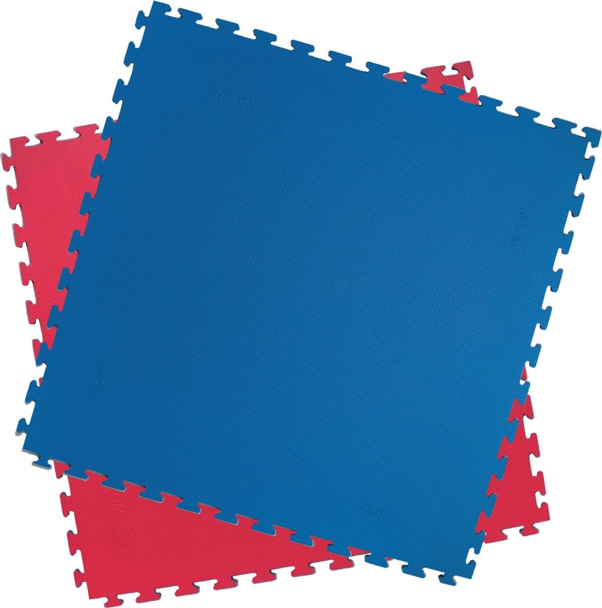 4 stuks Beschermende matten blauw 60x60x1cm Fitness mat speelmat voor in de kinderkamer beschermmat - sportmat puzzelmat - vloermat – Bodem bescherming Ondertegels Ondervloer - Ondergrond - Foam tegels - Matten zwembadtegels