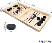 Sellow Sling puck XL de nieuwste Hype - Slingpuck - Grote Versie - Puck game - Gezelschapsspel - Bordspel – Speelgoed – Kind en Gezin - Tafelhockey - Slingshot Game - Gezelschapssp