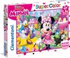 foto van Clementoni - Glitter puzzelcollectie - Minnie happy helpers- 104 stukjes - Disney