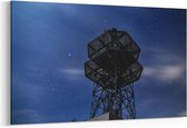 Schilderij - Radiotoren — 100x70 cm