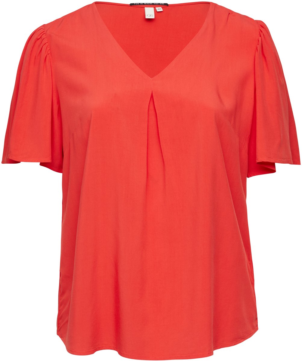 Blouse met pofmouwen
