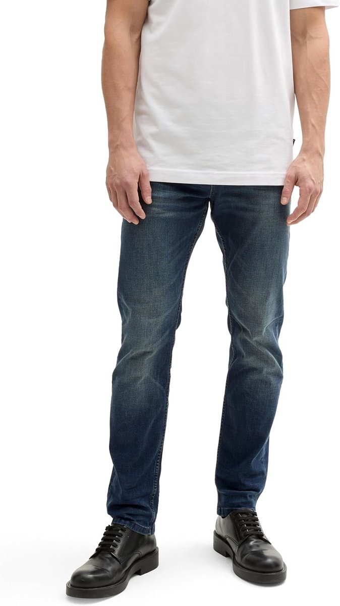 Slim Fit Spijkerbroek Heren Denim Jeans