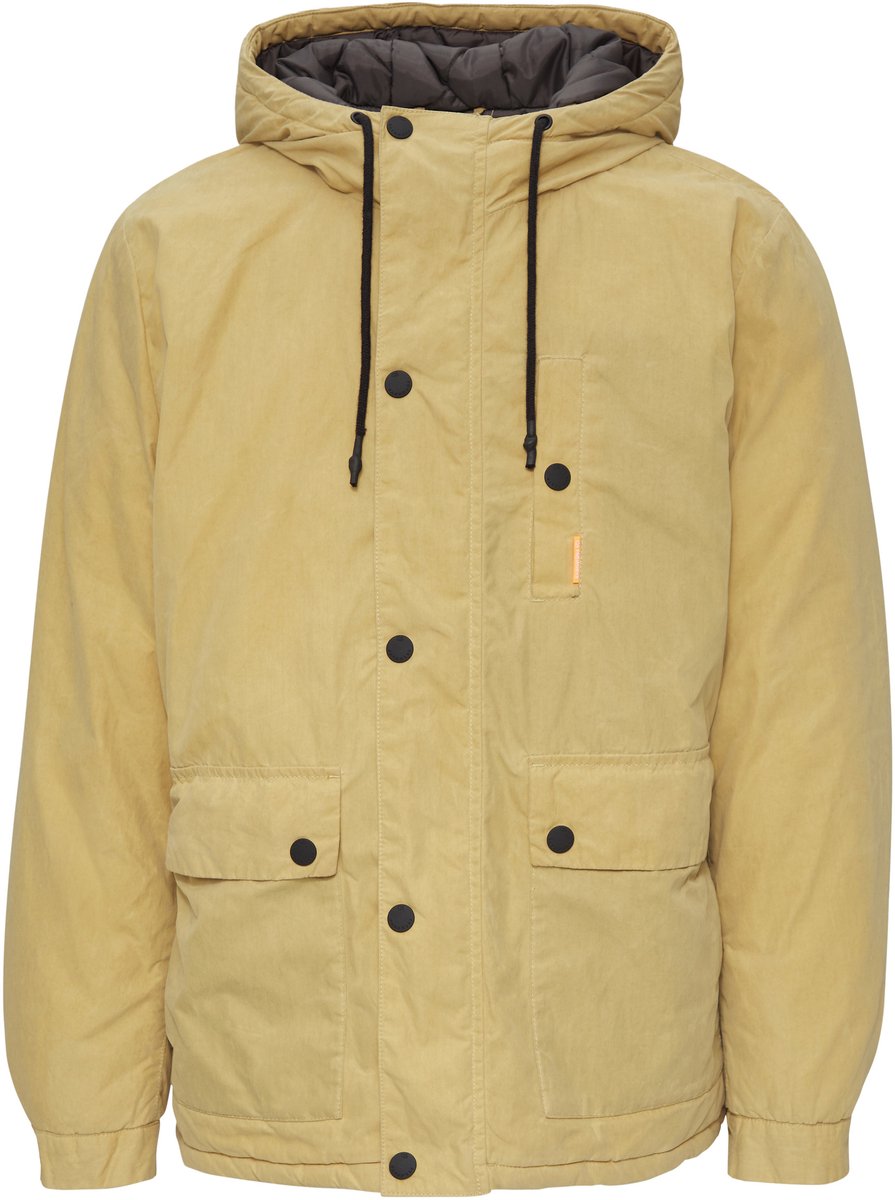 QS - male - Gewatteerd jack met coating
