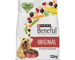 Beneful Original - Hondenvoer - Rund & Tuingroenten - 12 kg