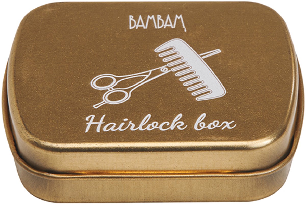 BAMBAM Haarlokdoosje Goud