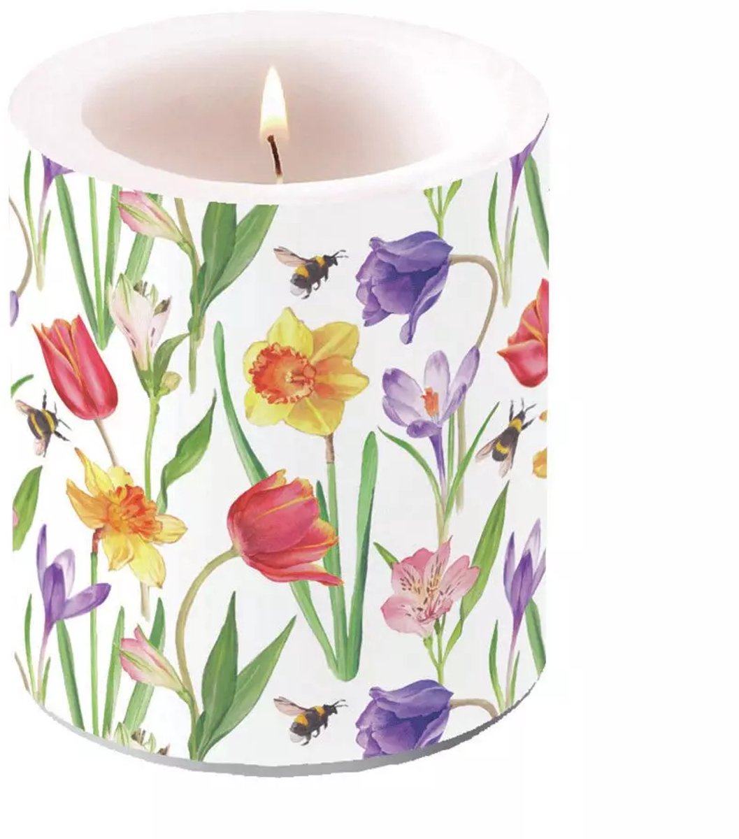 Ambiente kaars Flowers In Spring