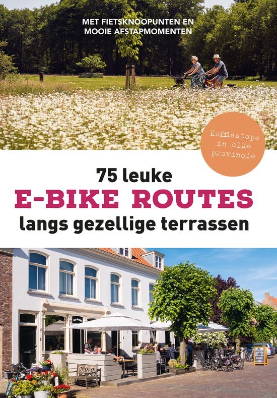 75 leuke e-bike routes langs gezellige terrassen - cover
