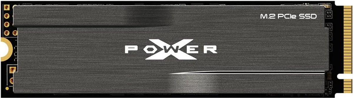 1TB NVMe M.2 SSD PCIe Gen3x4 2280 TLC 3400/3000MB/s Lezen/Schrijven met Koellichaam