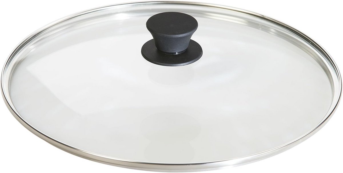 Ronde Glazen Deksel voor Pannen 30 cm - Hittebestendig