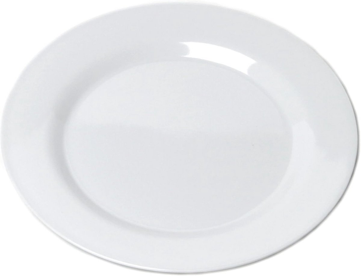 Witte dinerbord 25,5 cm Rond Serviesgoed