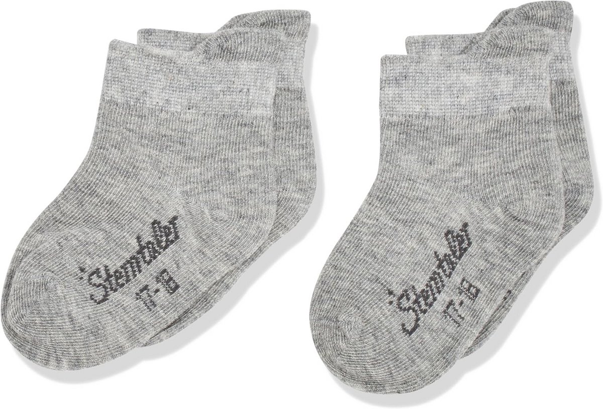 Baby Jongens Sneakersokken Set van 2 - Katoen Blend Maat 19-22