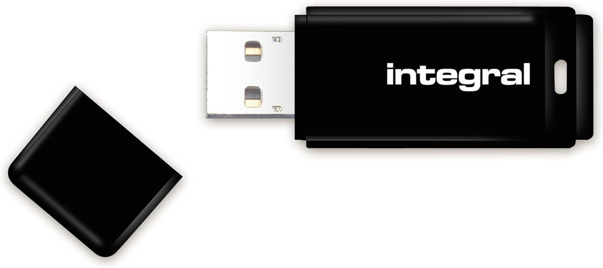 8GB USB 2.0 Geheugenstick Zwart - Compacte Flash Drive