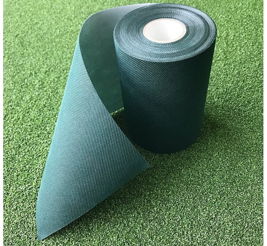 BRICOSOL Ruban adhésif autocollant pour gazon artificiel SANTAL - 10m L 1000 cm x H cm x P 15 cm
