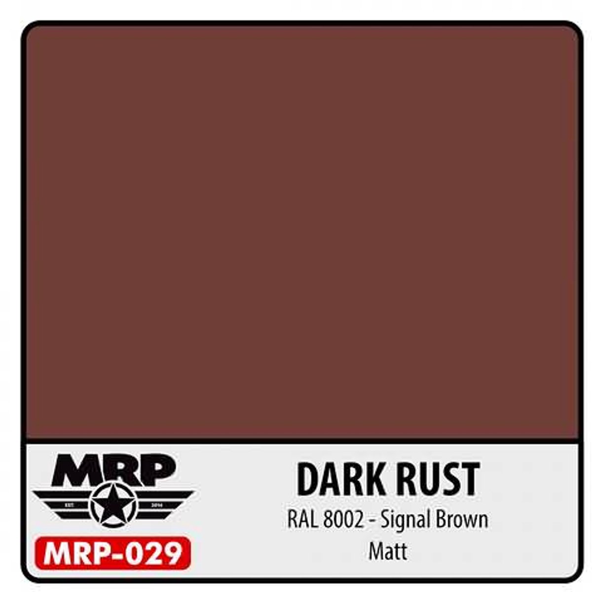 Mr. Paint MRP-029 - Dark Rust – 30 ml verf voor Airbrush & Detailwerk