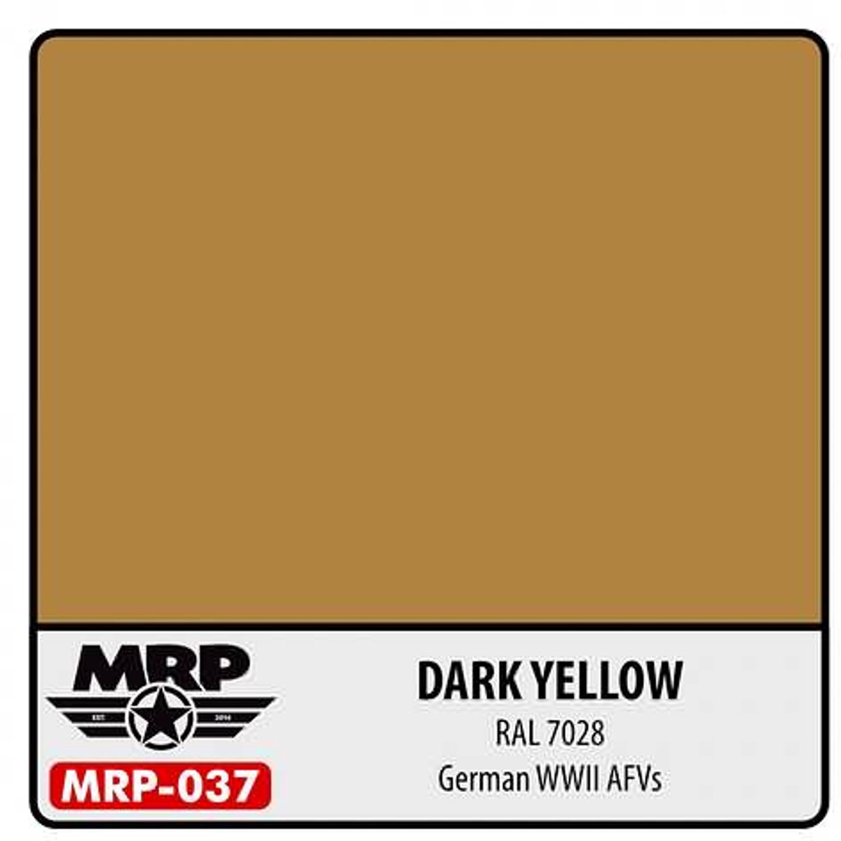 Mr. Paint MRP-037 - Dark Yellow (RAL 7028) – 30 ml verf voor Airbrush & Detailwerk