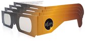 Eclipsbril Zonsverduistering - Veilig - 4 Stuks - ISO & CE