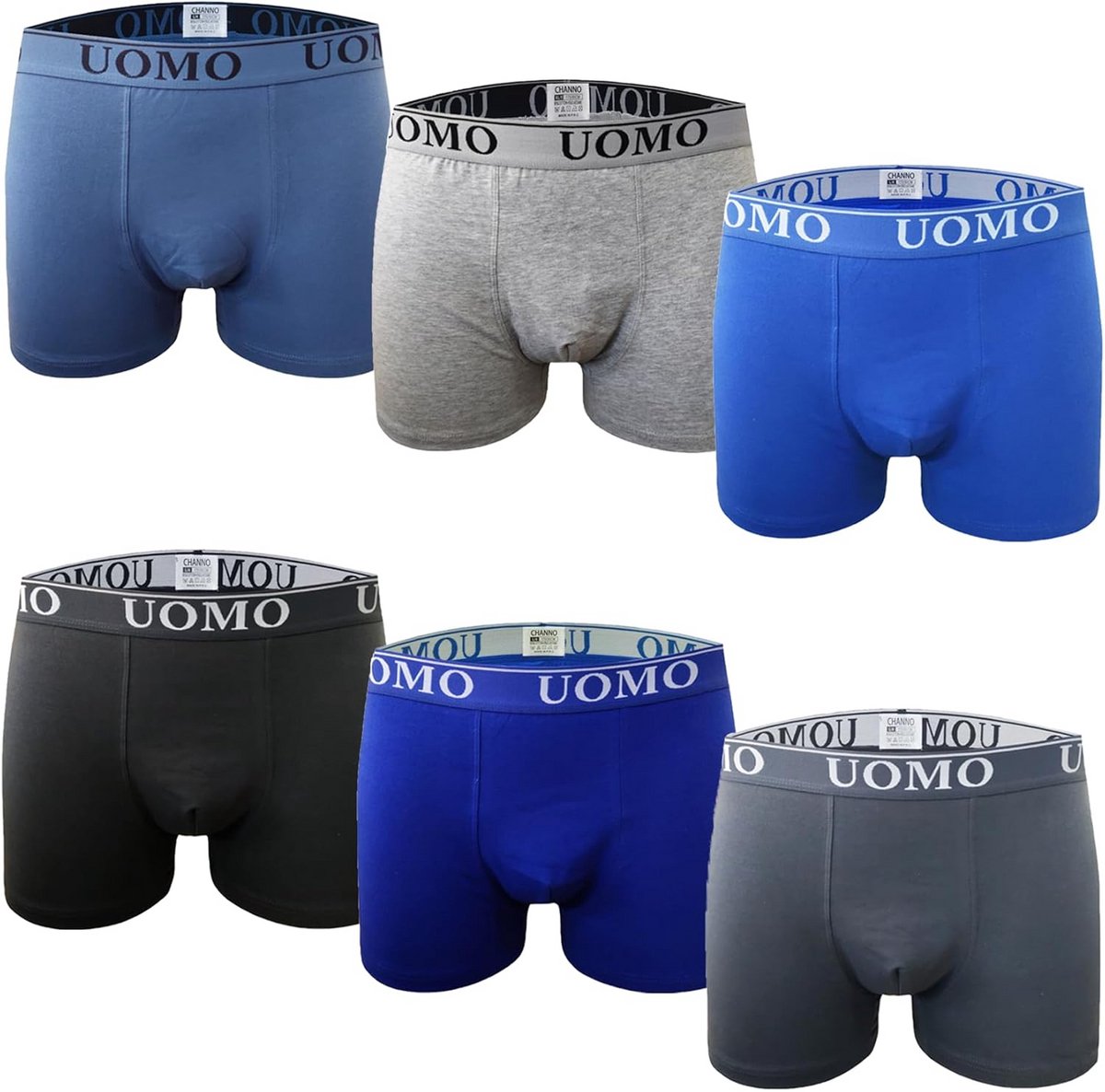 Heren Boxershorts Katoen – Set van 6 – Vochtregulerend en Comfortabel