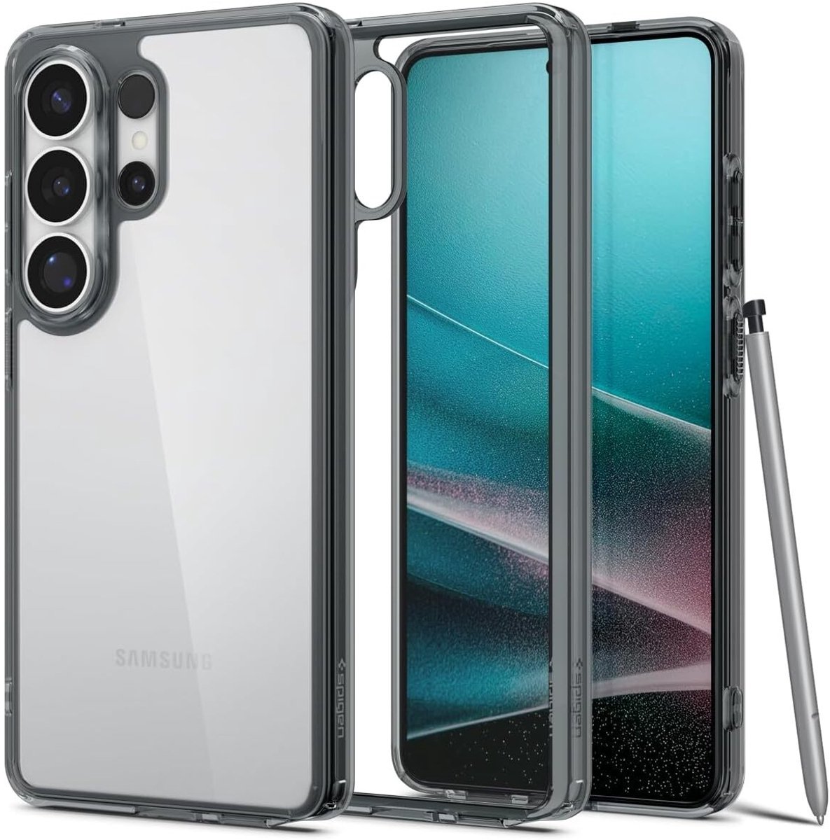 Spigen Ultra Hybrid Backcover geschikt voor Samsung Galaxy S26 Plus - Space Crystal