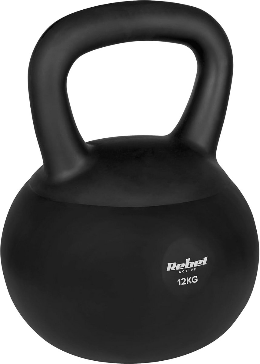 Soft Kettlebell 12kg PVC Zandvulling Stille Krachttraining Fitness