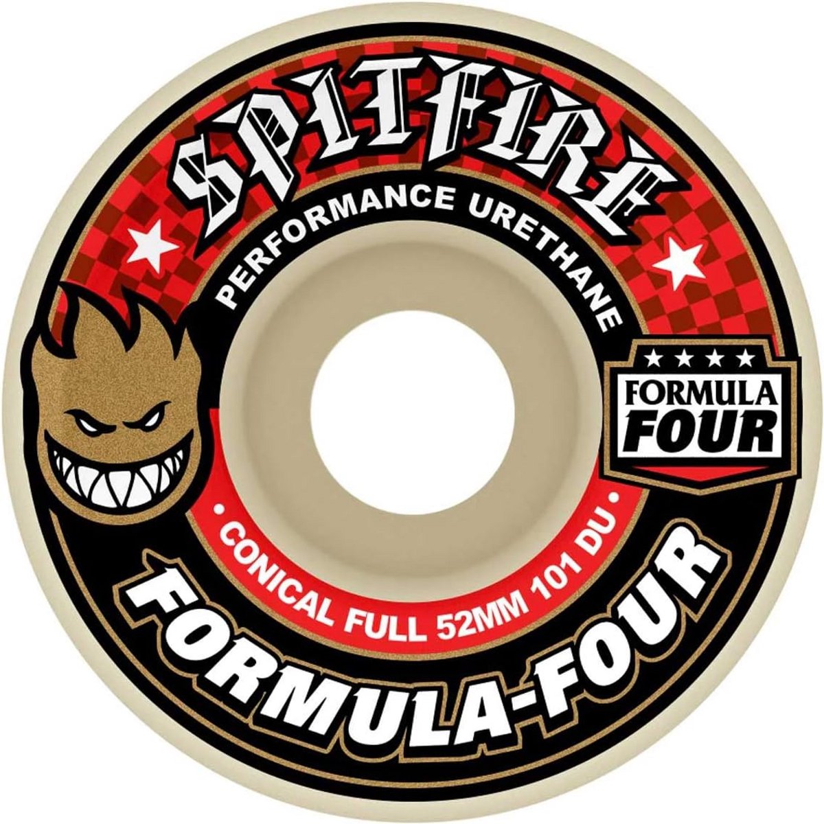 Skateboard Wielen Set 52mm 101D Conical Full