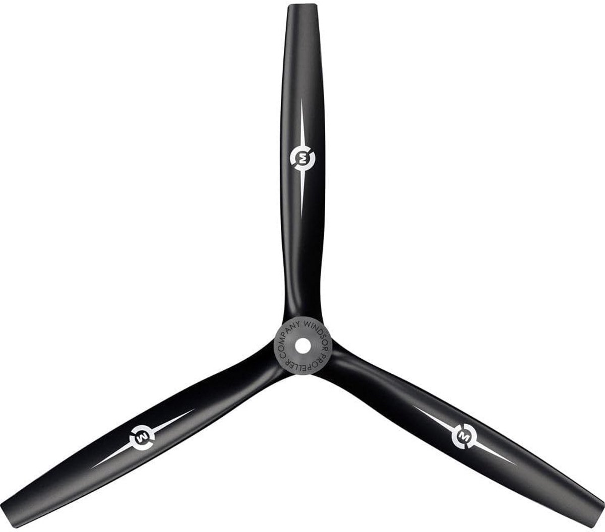 3-Blads Propeller 12x6 voor RC Vliegtuigen - Stille en Krachtige Prestaties