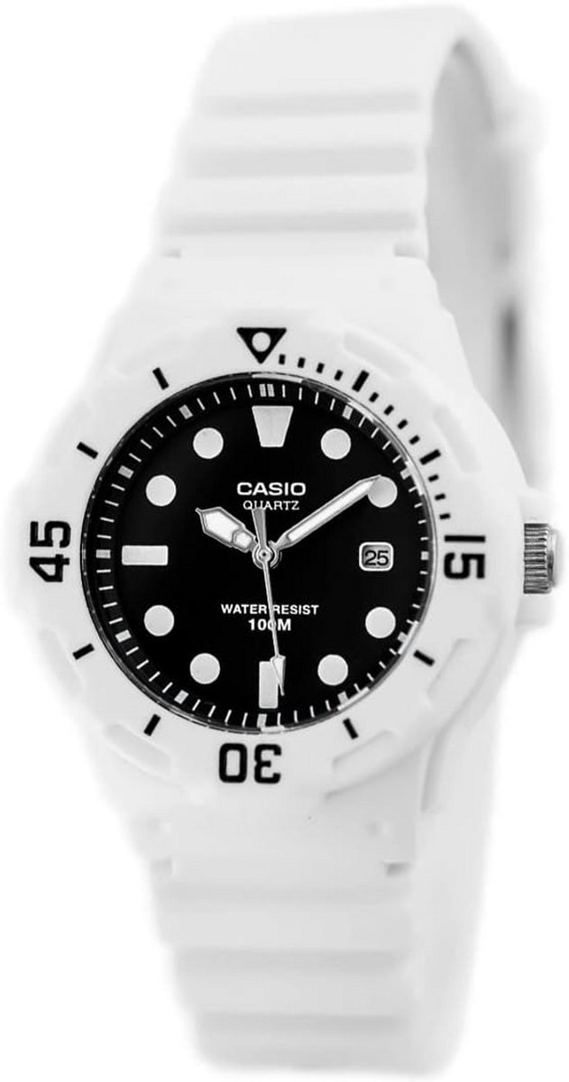 Dameshorloge 34 mm Zwart en Kleurrijk met Gespsluiting