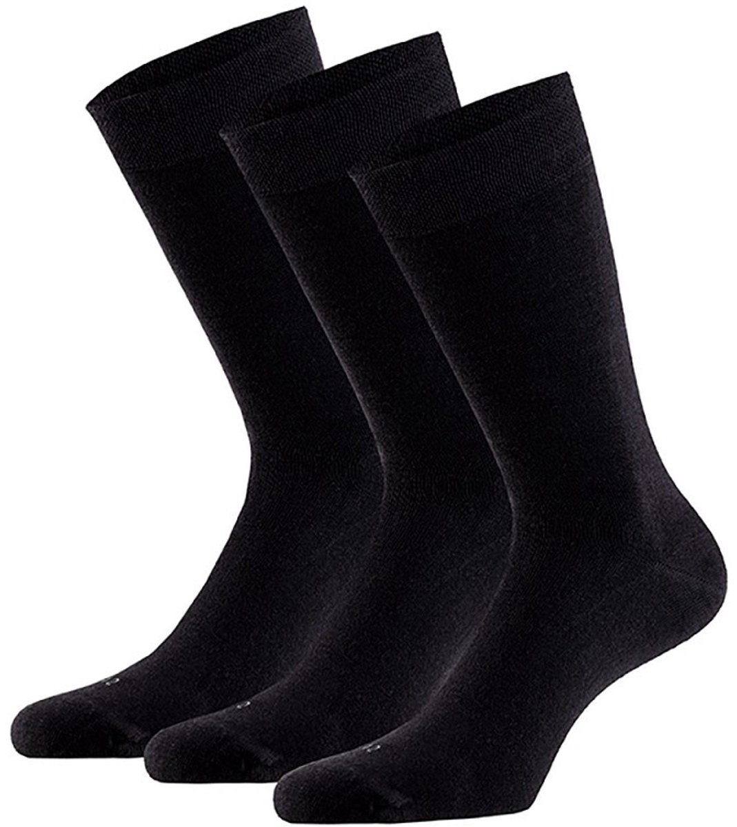 Apollo - 6-Pack - Modal Sokken - Zijdezacht - Vochtabsorberend - Heren / Dames - antraciet - 35-38 - 121461000